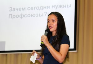 Будущим педагогам рассказали о профсоюзе