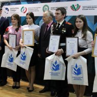 Фотография с репортажа «Награждение победителей конкурса "Мы патриоты России"»