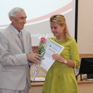 Фотография с репортажа «Вручение профсоюзных стипендий студентам»