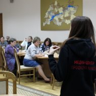 Фотография с репортажа «Профсоюзная медиашкола»