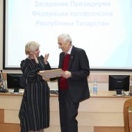Фотография с репортажа «Награждение победителей республиканского конкурса профсоюзных видеороликов»