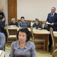 Фотография с репортажа «Заседание президиума, посвященного правовой работе»