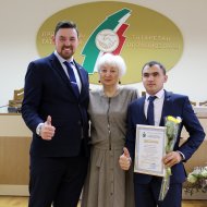 Фотография с репортажа «Вручение профсоюзной стипендии молодым педагогам»